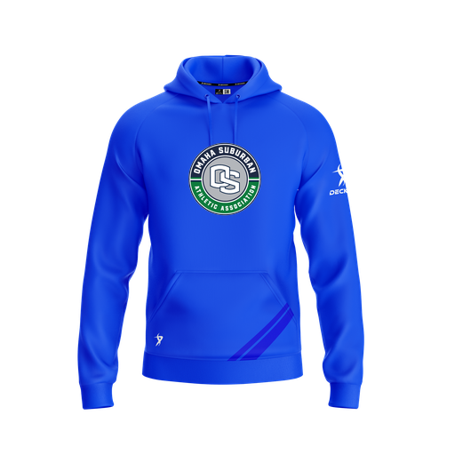 [FOLHSMRY-YXS-LOGO1] Decker Summit Hoodie (Youth XS, Royal, Logo 1)