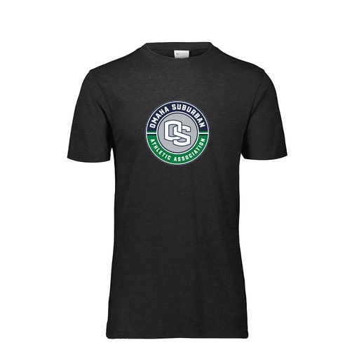 [FTSCUBBK-AS-LOGO1] Decker Men's Tri-Blend T-Shirt - Short Sleeve (Adult S, Black, Logo 1)