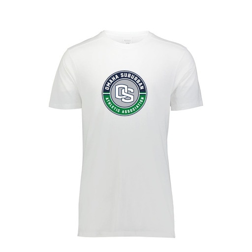 [FTSCUBWH-YS-LOGO1] Decker Youth Tri-Blend T-Shirt - Short Sleeve (Youth S, White, Logo 1)