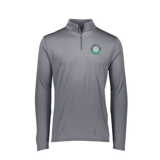 [FTLQFLGY-FAXS-LOGO1] Decker Women's Flex-Lite 1/4 Zip Shirt (Female Adult XS, Gray, Logo 1)