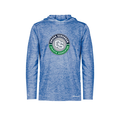 [FOLHCGRY-AS-LOGO1] Decker Men's Charge Hoodie (Adult S, Royal, Logo 1)