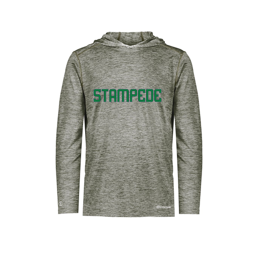 [FOLHCGGY-AS-LOGO3] Decker Men's Charge Hoodie (Adult S, Gray, Logo 3)