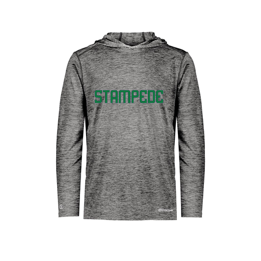 [FOLHCGBK-YS-LOGO3] Decker Youth Charge Hoodie (Youth S, Black, Logo 3)