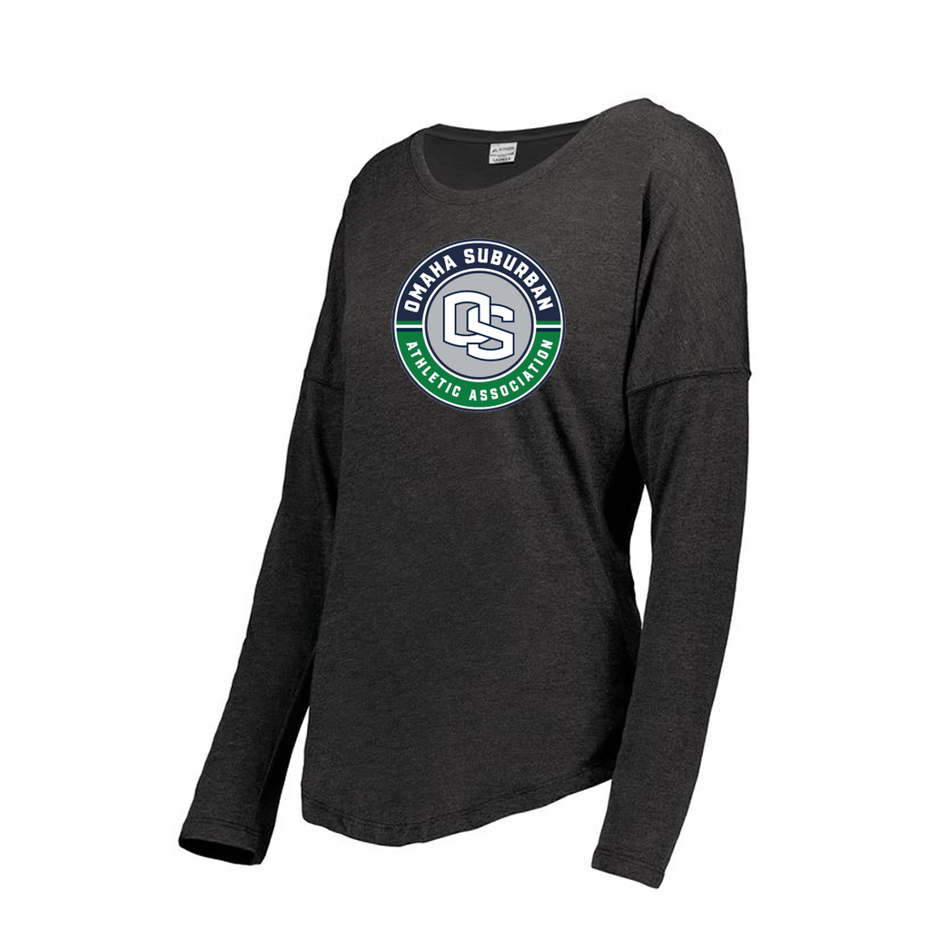 Decker Women's Tri-Blend T-Shirt - Long Sleeve